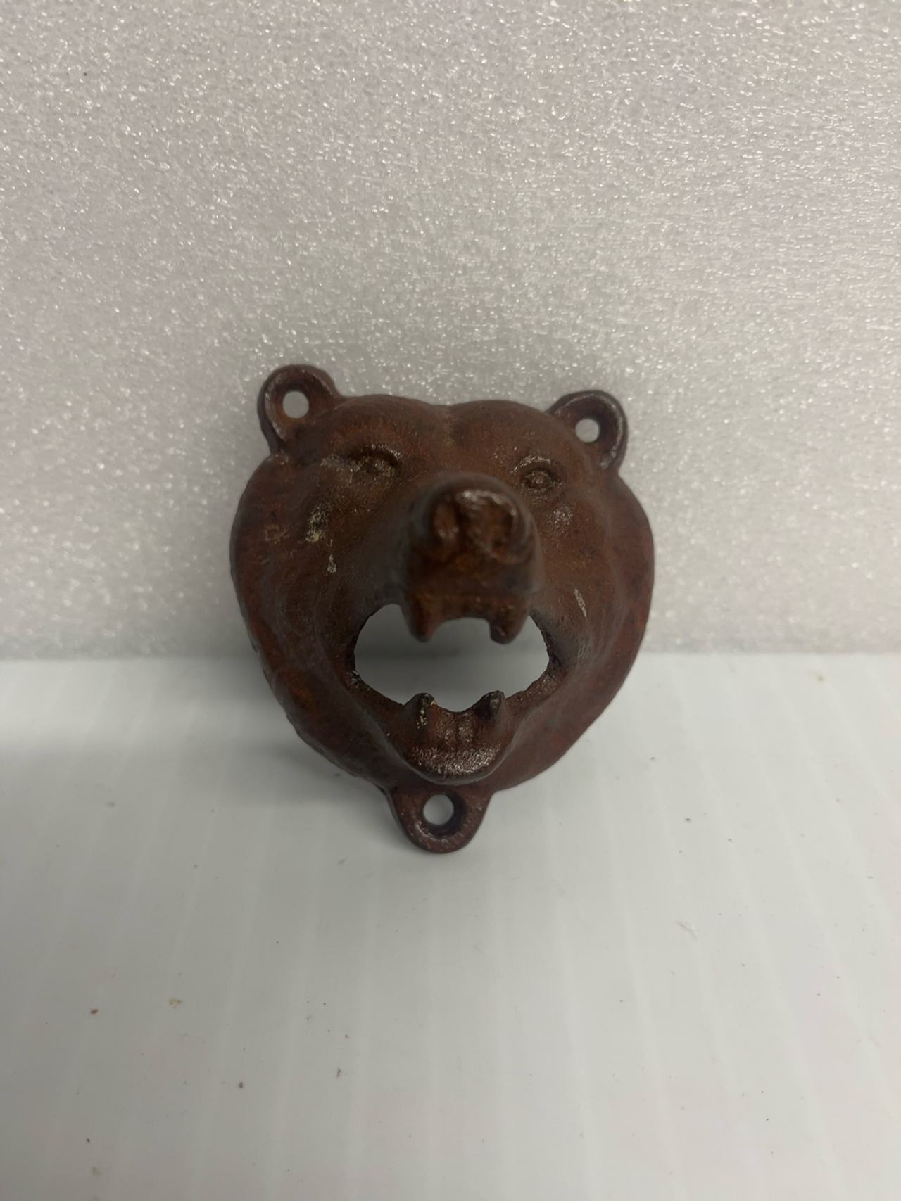 Jumiok Bear Head Cast Iron Bottle Opener – Aged Copper