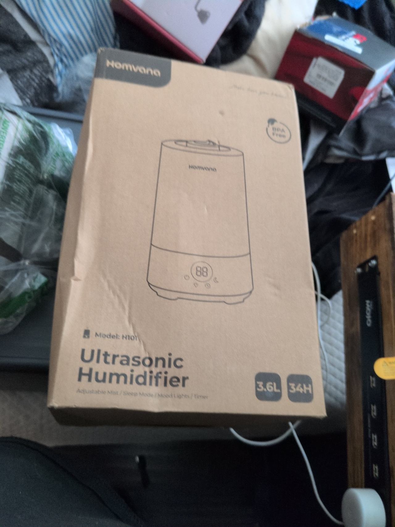 Homvana H101 Ultrasonic Humidifier