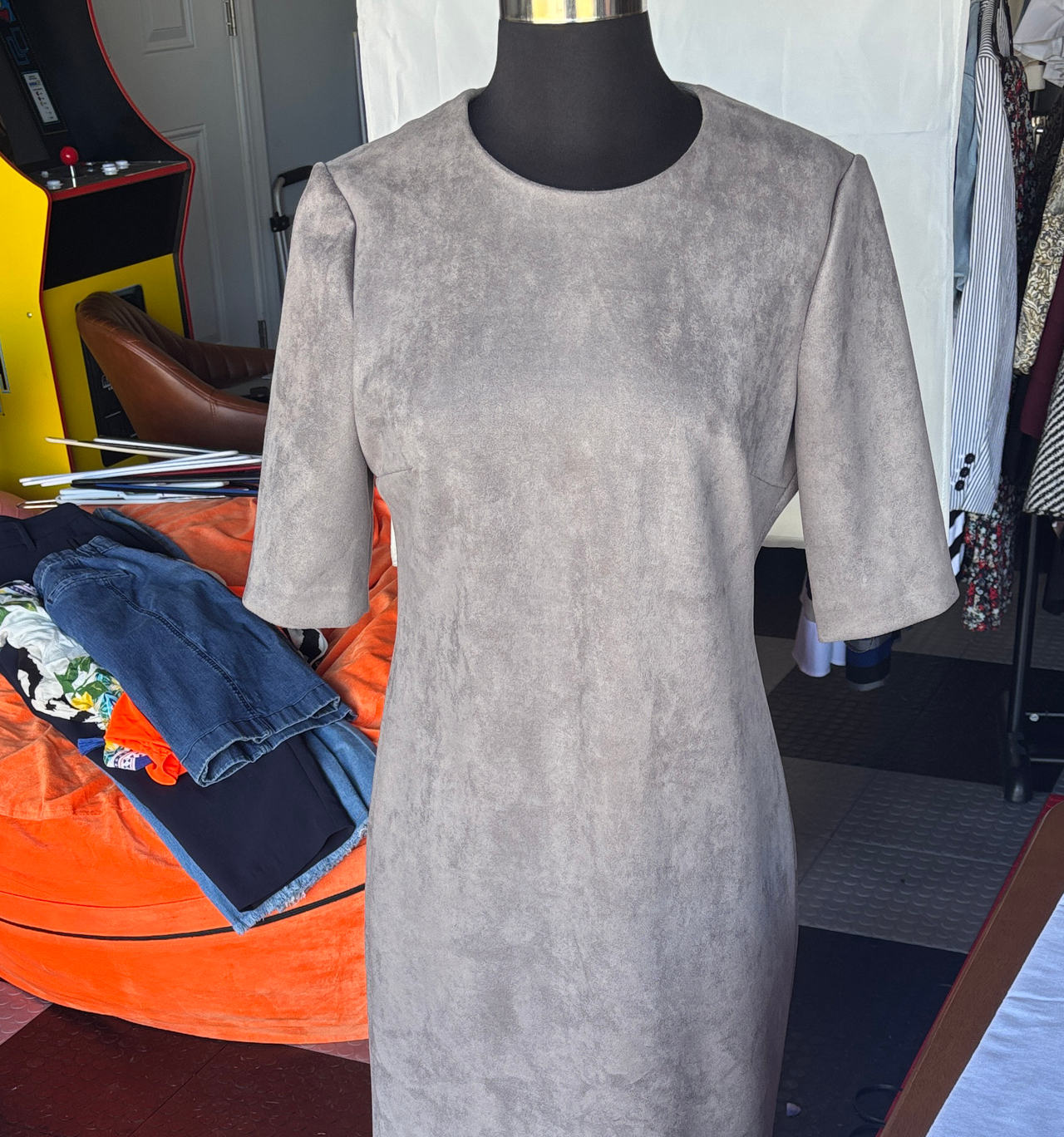 Anne Klein Short Sleeve Shift Dress
