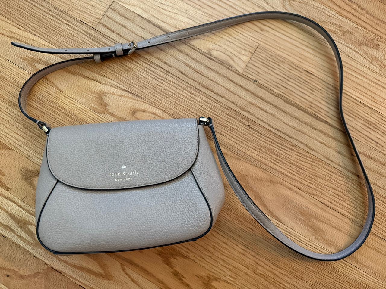 Kate Spade Jackson Pebbled Leather Crossbody Bag