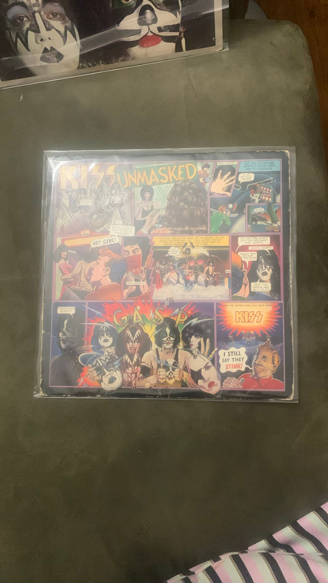 Kiss Unmasked Vinyl Record