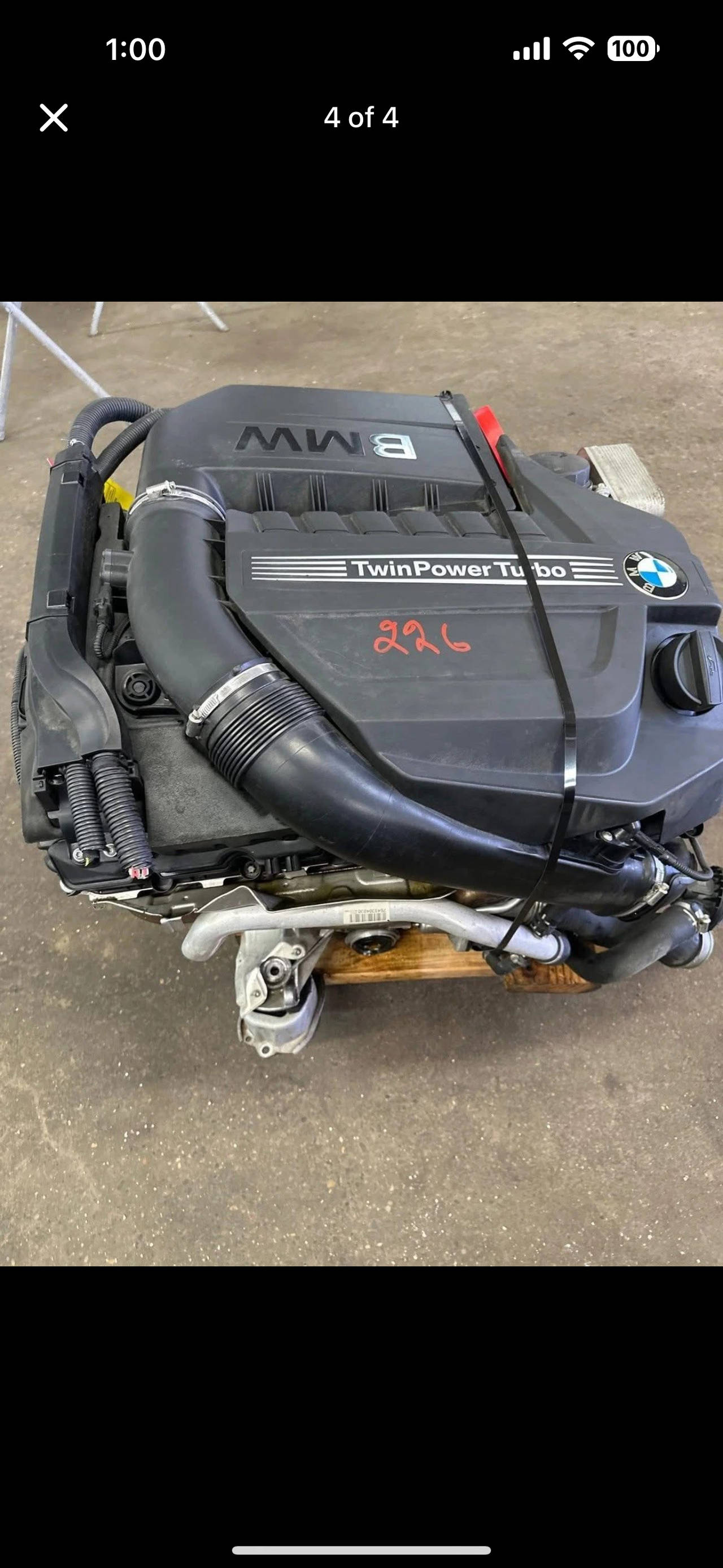 BMW N20 2014 328i TwinPower Turbo Engine