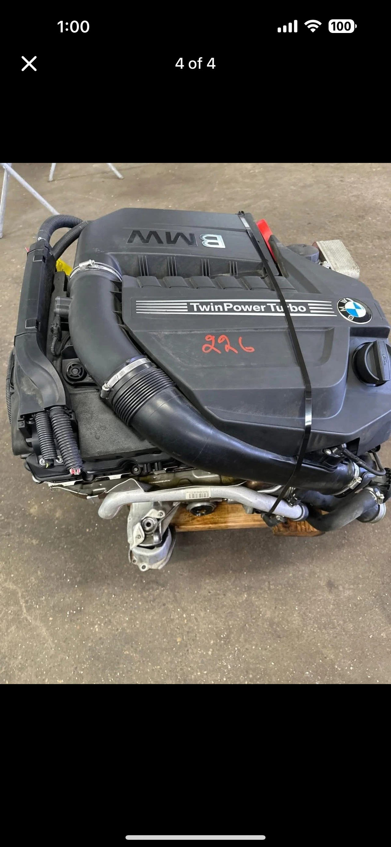 BMW N20 2014 328i TwinPower Turbo Engine