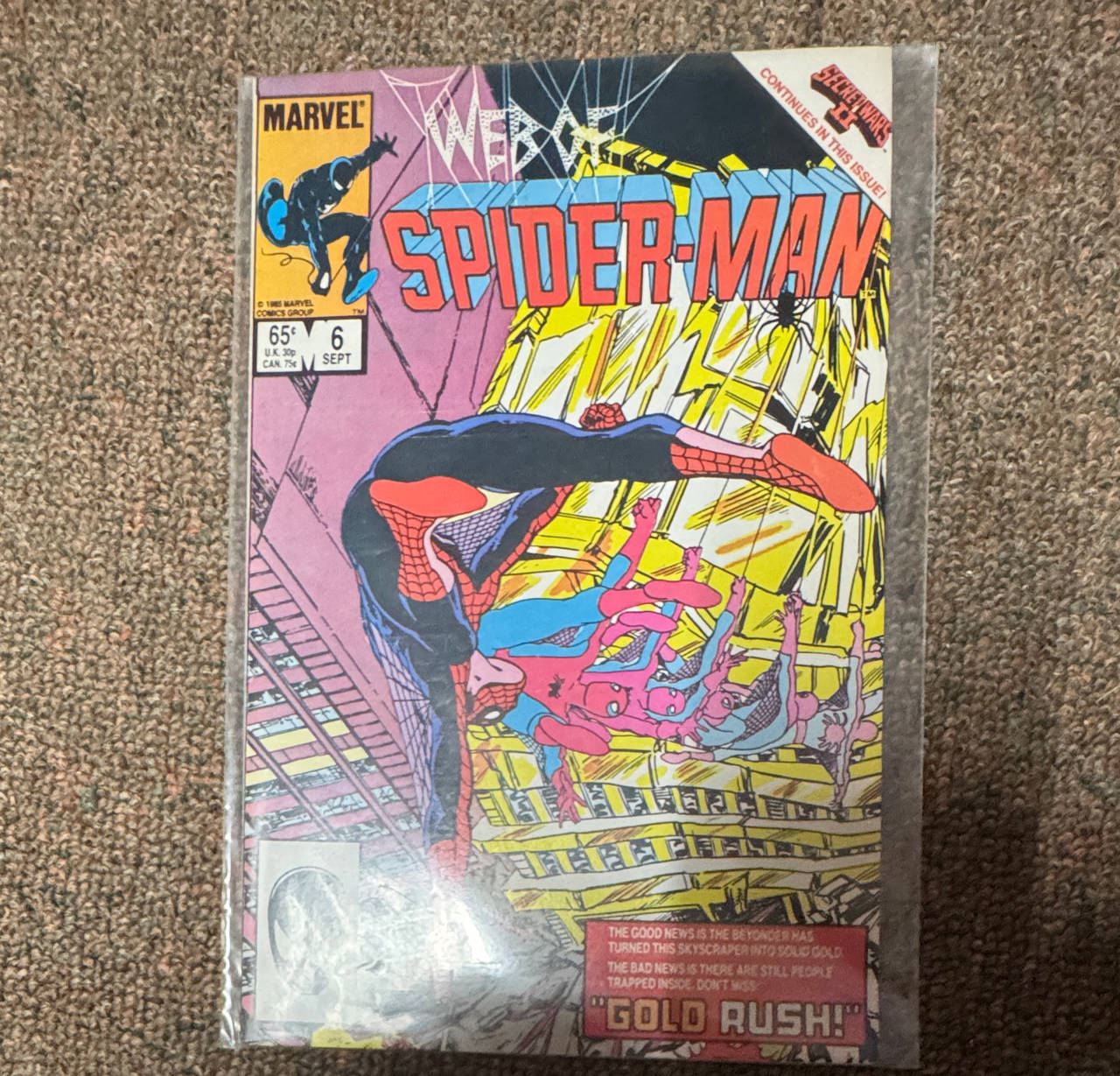 Web of Spider-Man #6 (1985)
