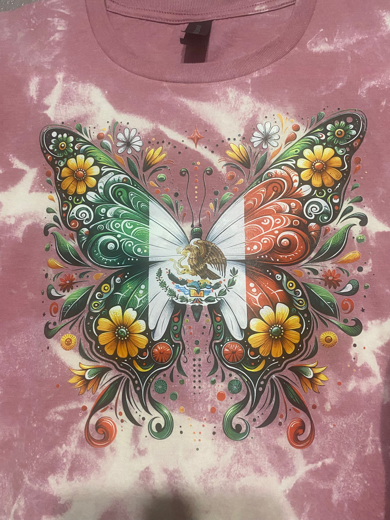 Graphic T-Shirt sublimation bleached 