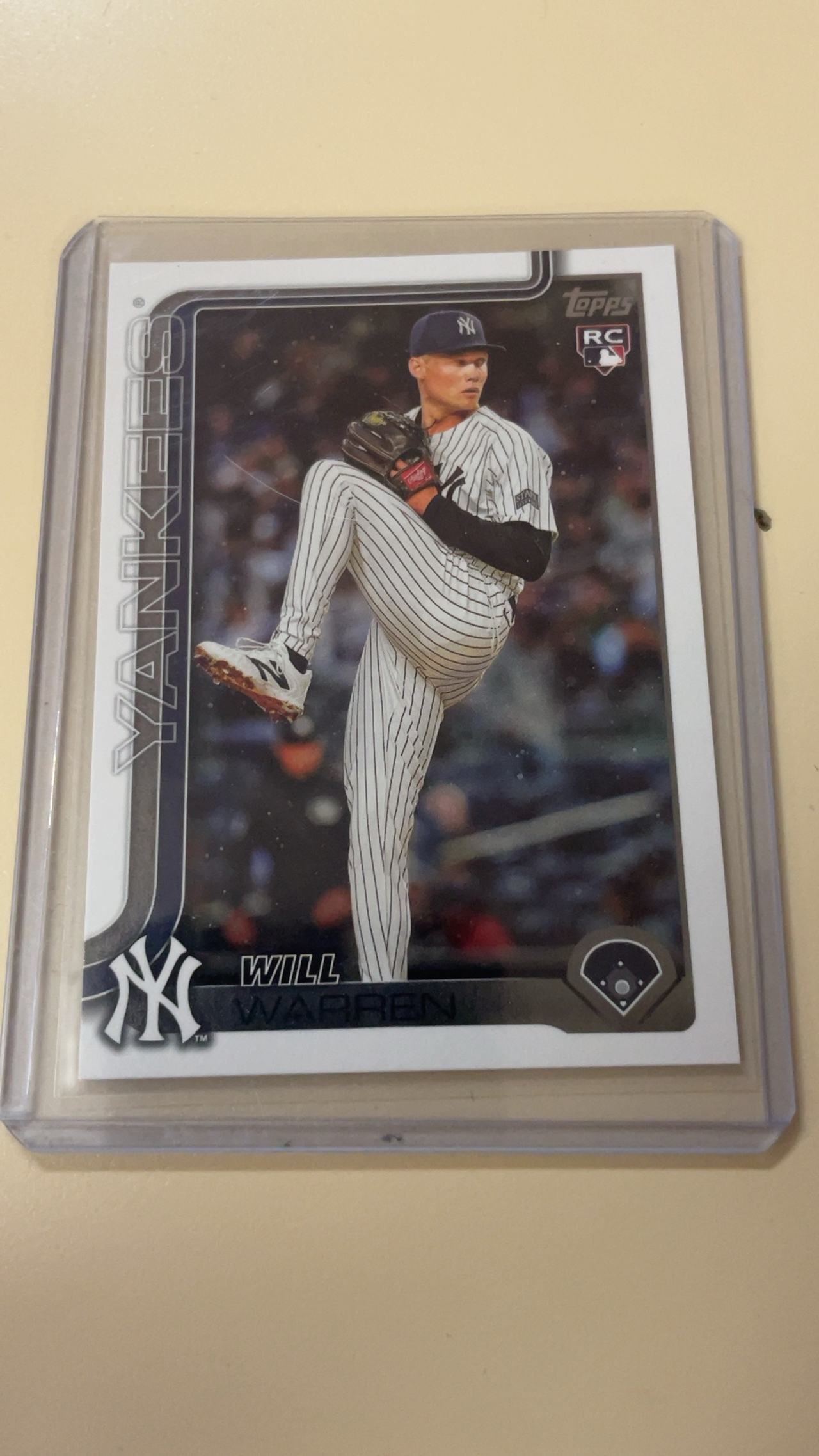 Topps Will Warren 2025 Series 1 Rookie Card #97