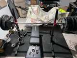 Fitness Reality Weight Bench and Squat Rack Set with Weights - Image 1