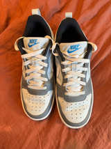 Nike Court Borough Low 2 Grey White Blue - Image 1