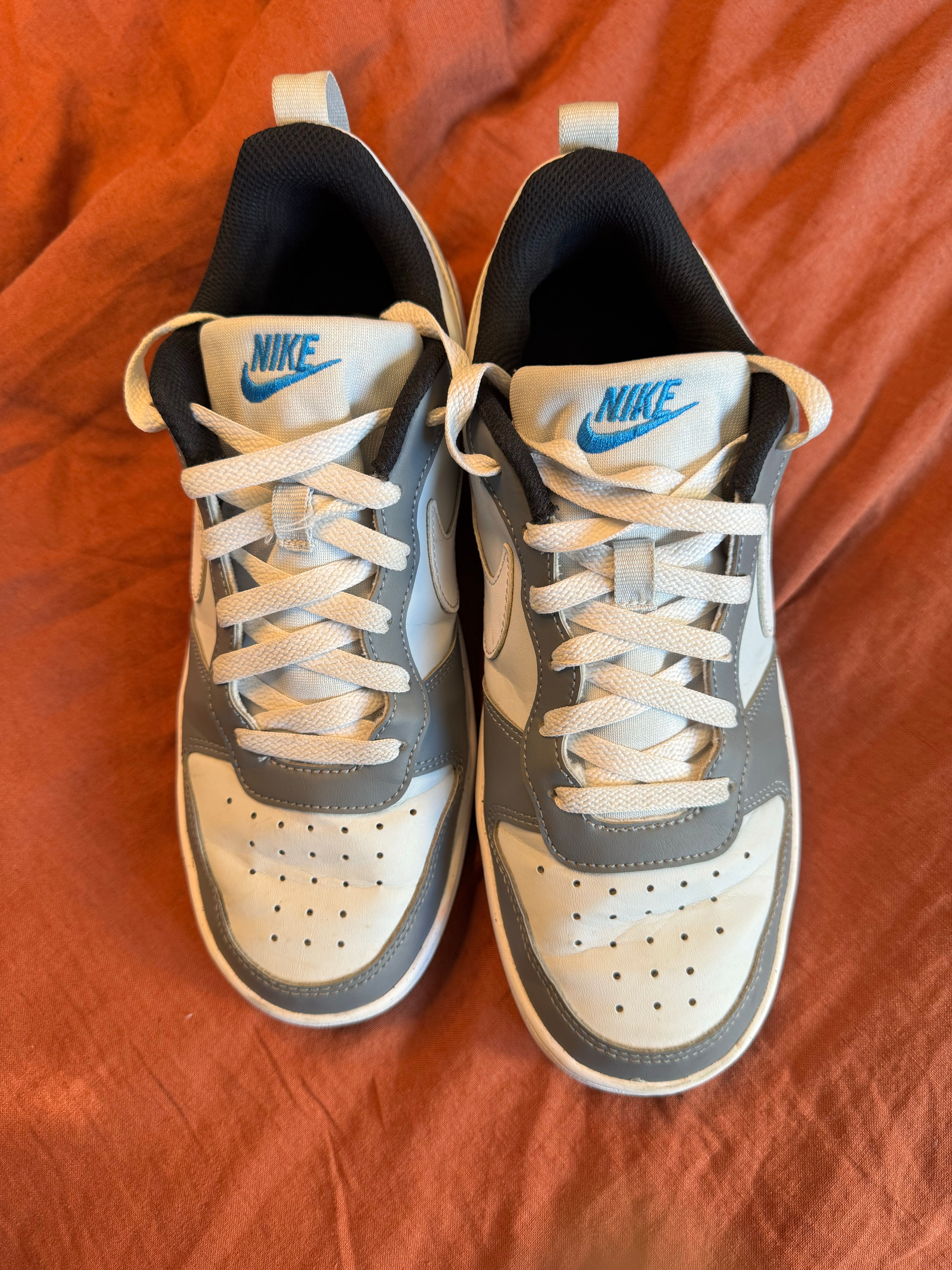 Nike Court Borough Low 2 Grey White Blue
