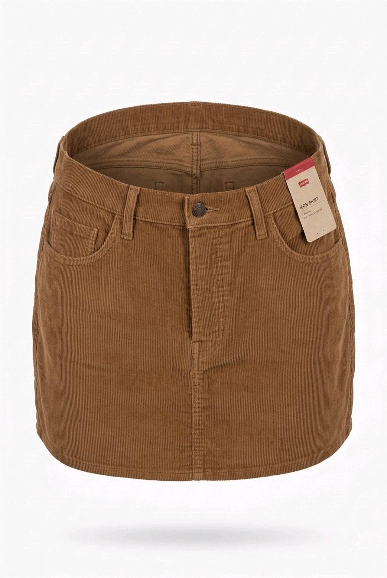 Levi's Corduroy Deconstructed Icon Skirt sz 33