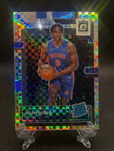 2022-23 Panini Donruss Optic Jalen Duren Rated Rookie Checkerboard Prizm #227 - Image 1