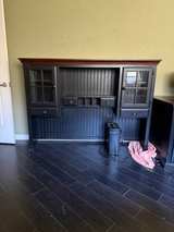 L-Shaped Executive Desk with Hutch and Side Cabinet - Image 2