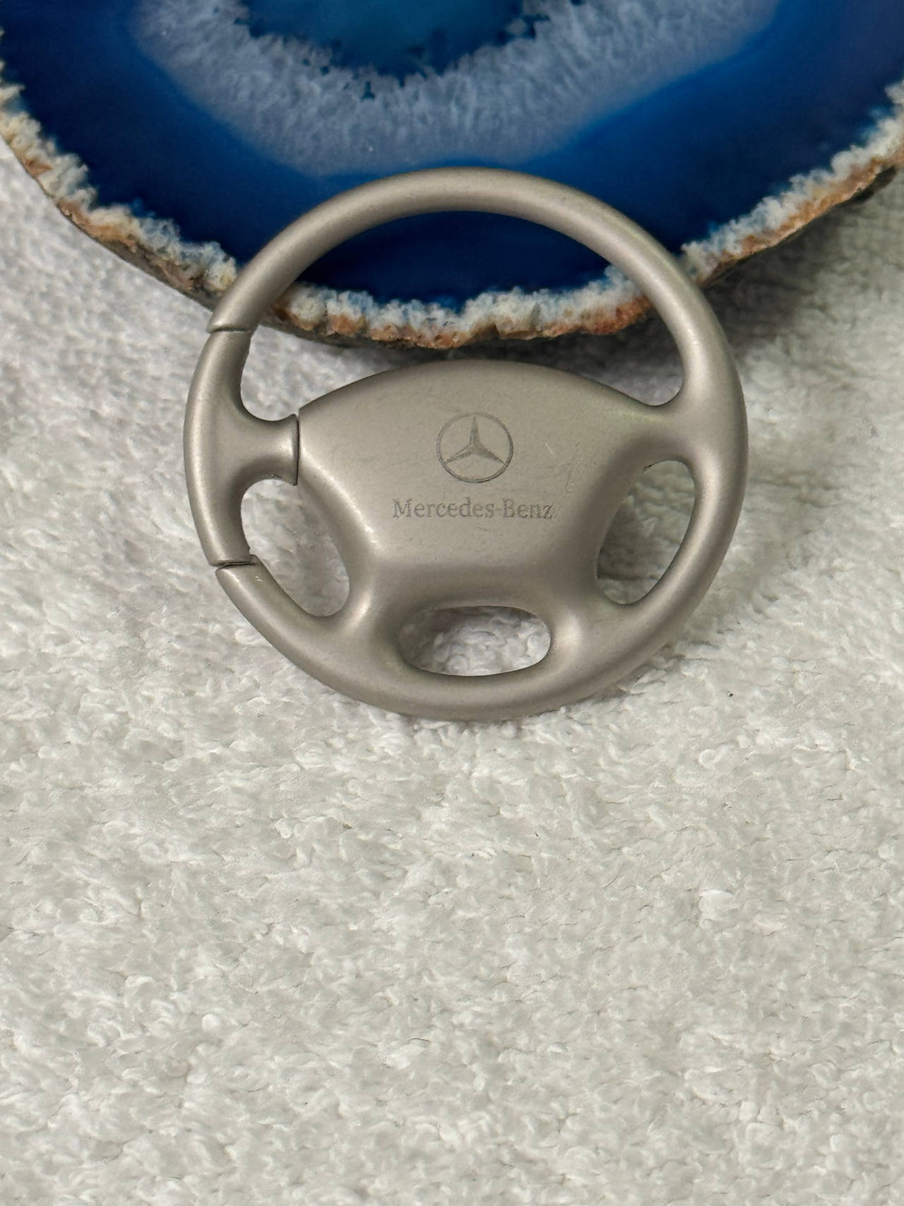 Mercedes-Benz Steering Wheel Keychain Carabiner