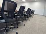 Large 14-16 Person Racetrack Conference Table with Chairs - Image 3