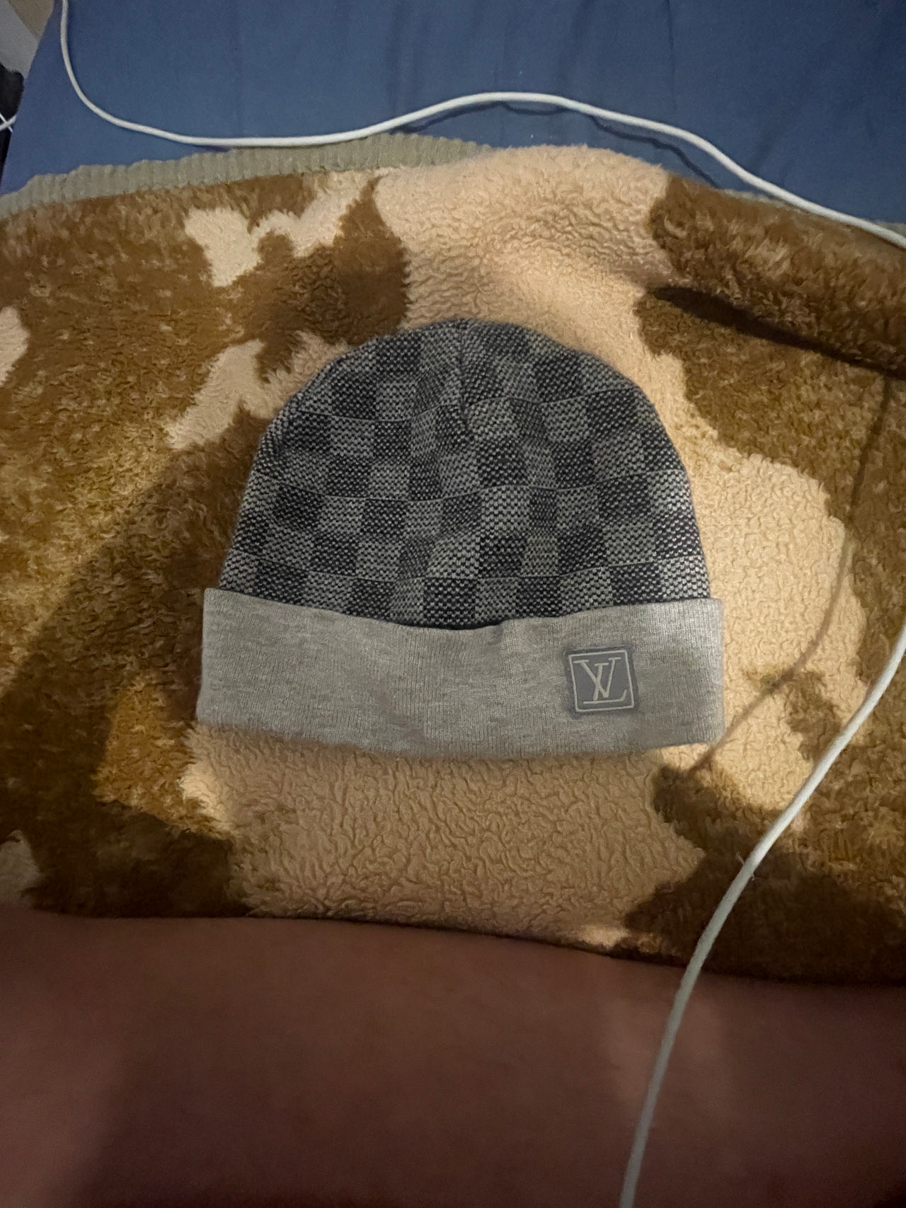 Louis Vuitton Damier Beanie