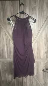 David's Bridal Chiffon Halter Cocktail Dress Size 2 - Image 3