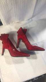 Betsey Johnson SB-ALEX Red Crystal Bow Pumps - Image 2