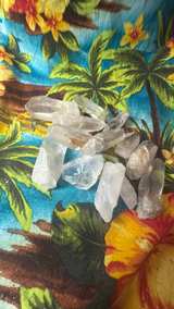 Natural Clear Quartz Crystal Points Bulk Lot(4) - Image 3