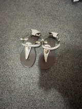 Guess Logo Print Sandals - Image 1