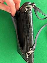 Brighton Croc Embossed Crossbody Bag - Image 2