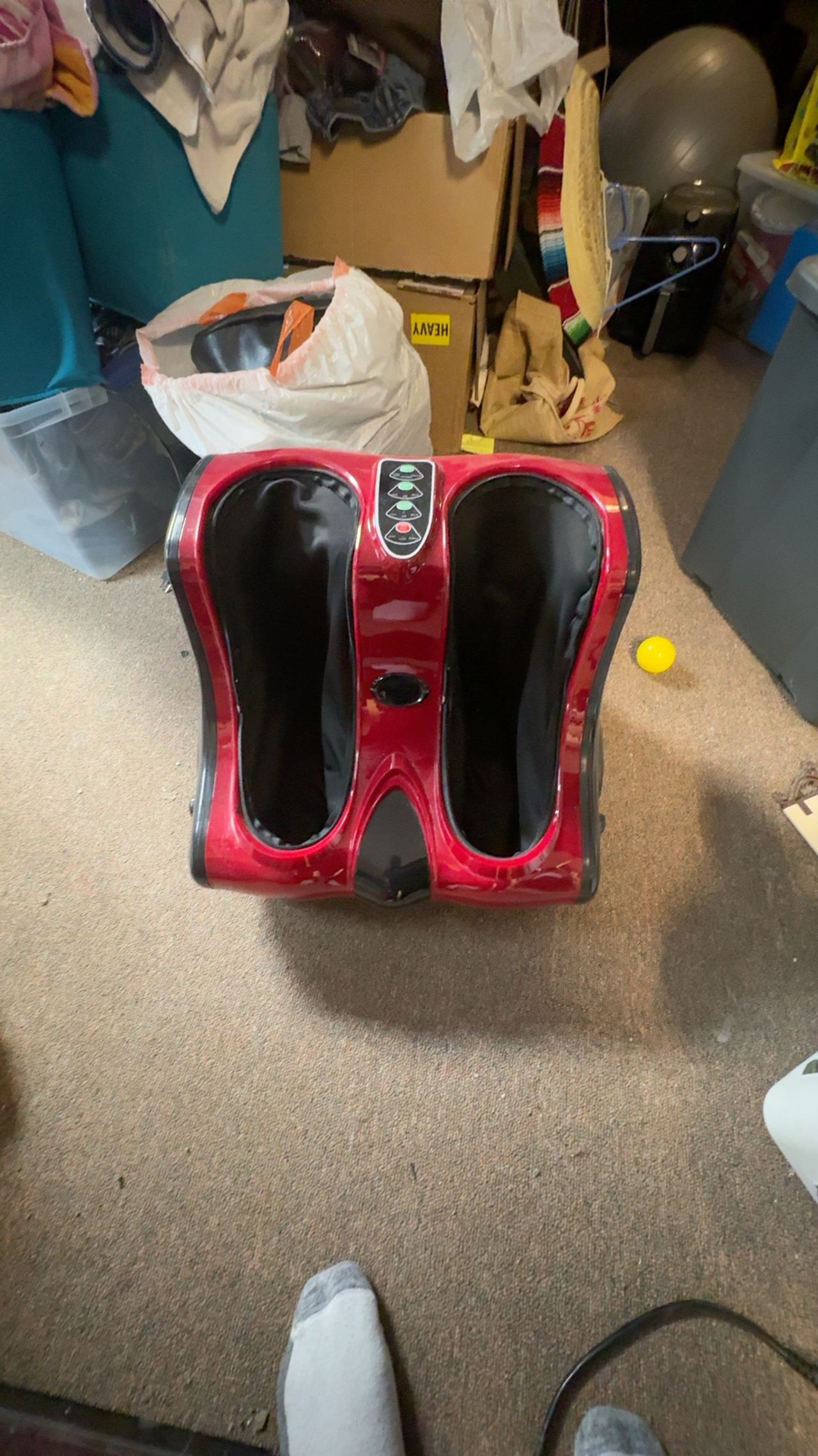 ARLIME Foot Massager with Heat, Shiatsu, 3-Level Intensity