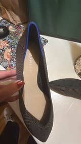 Rothy's The High Point Heel Sparrow Herringbone - Image 5