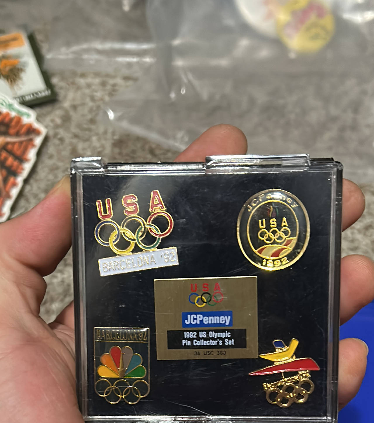 JCPenney 1992 US Olympic Pin Collector's Set Barcelona '92