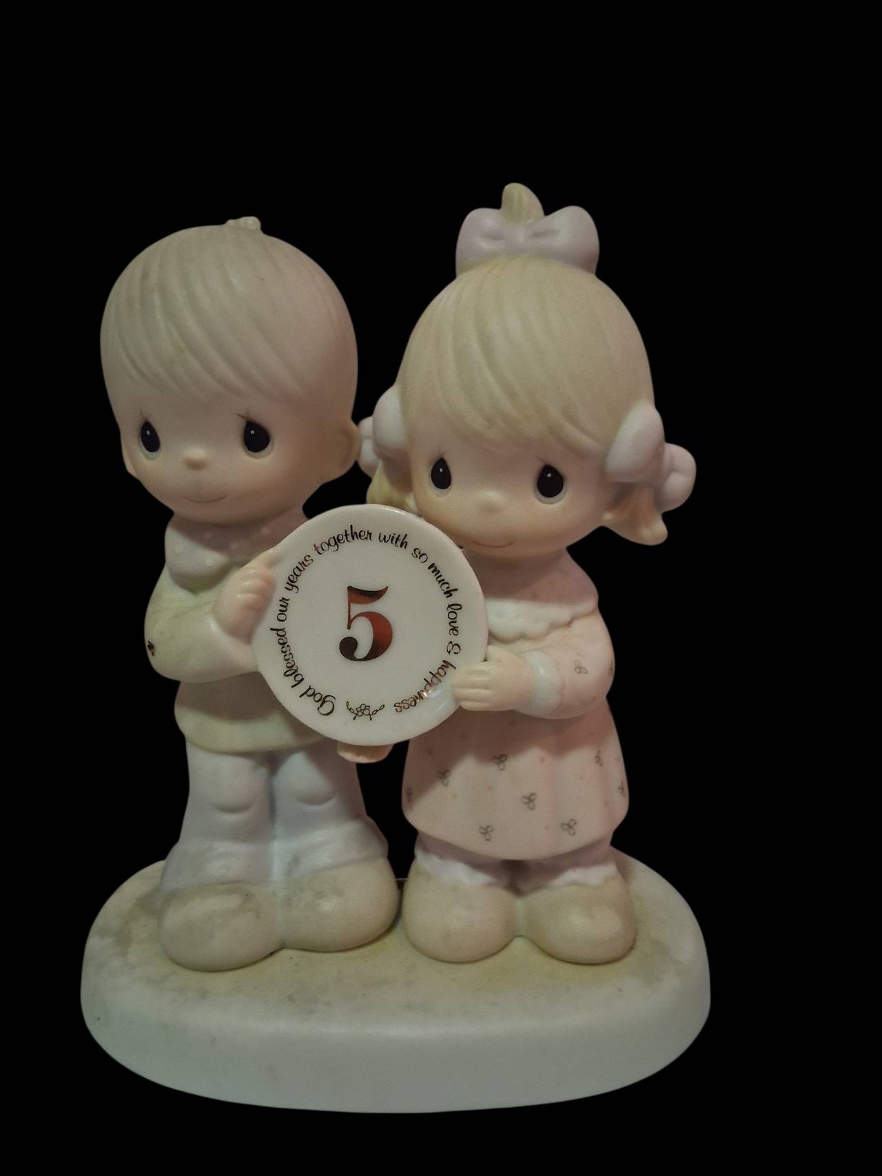 Precious Moments 5th Anniversary Figurine