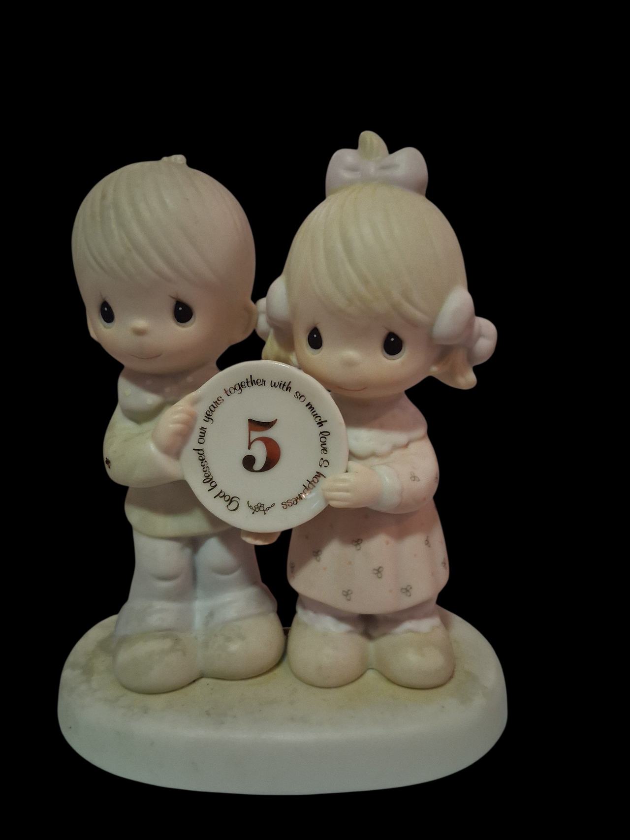Precious Moments 5th Anniversary Figurine
