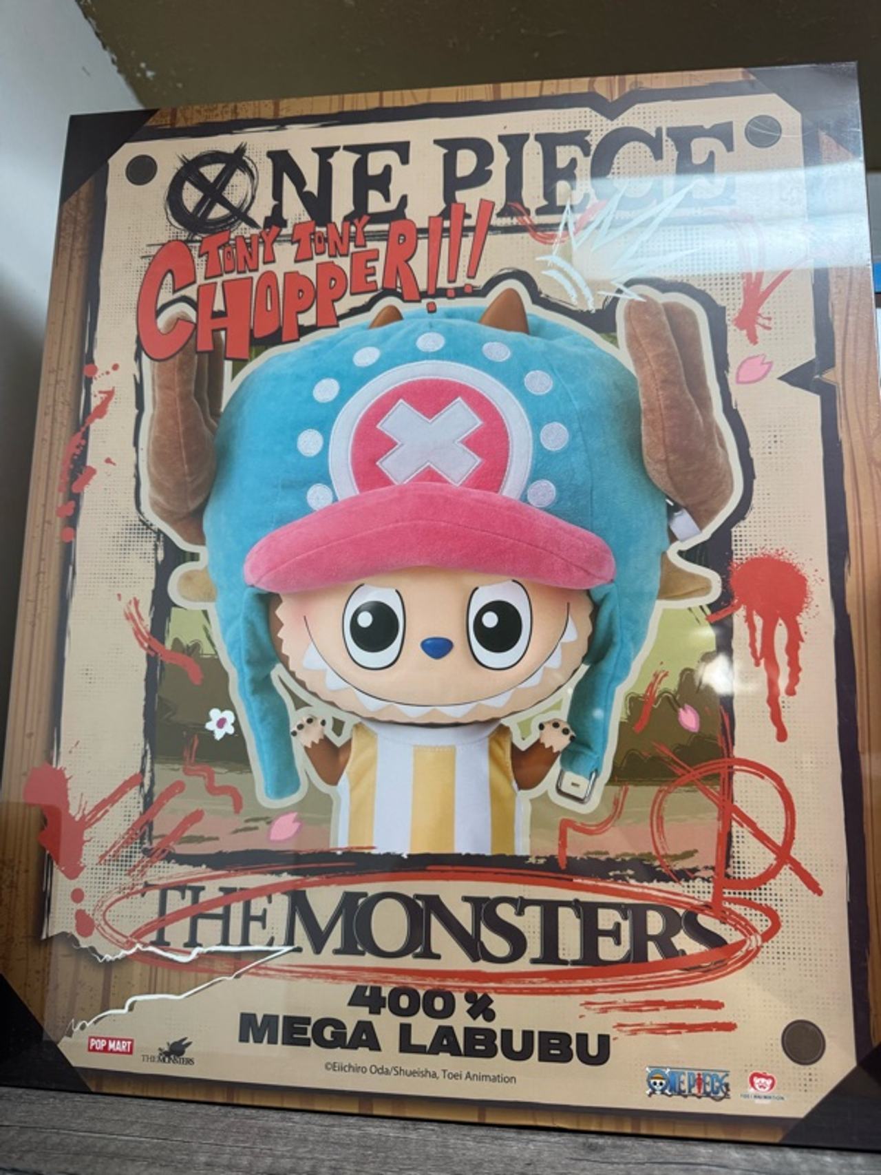 Pop Mart Mega Labubu 400% Tony Tony Chopper Figure