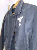League Collegiate Wear Yale College Blue Medium Sweater Jacket - Image 8