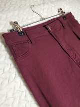 Lover Brand Fashion Burgundy Skinny Pants sz L - Image 4