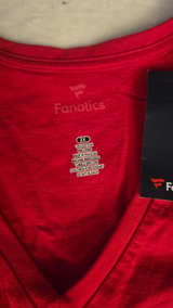 Fanatics Women's San Francisco 49ers V-Neck T-Shirt - Image 3