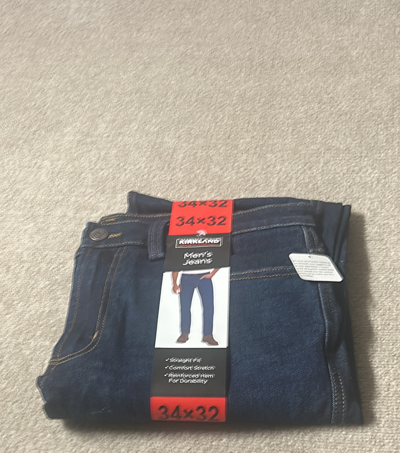 Kirkland Signature Men's Straight Fit Jean