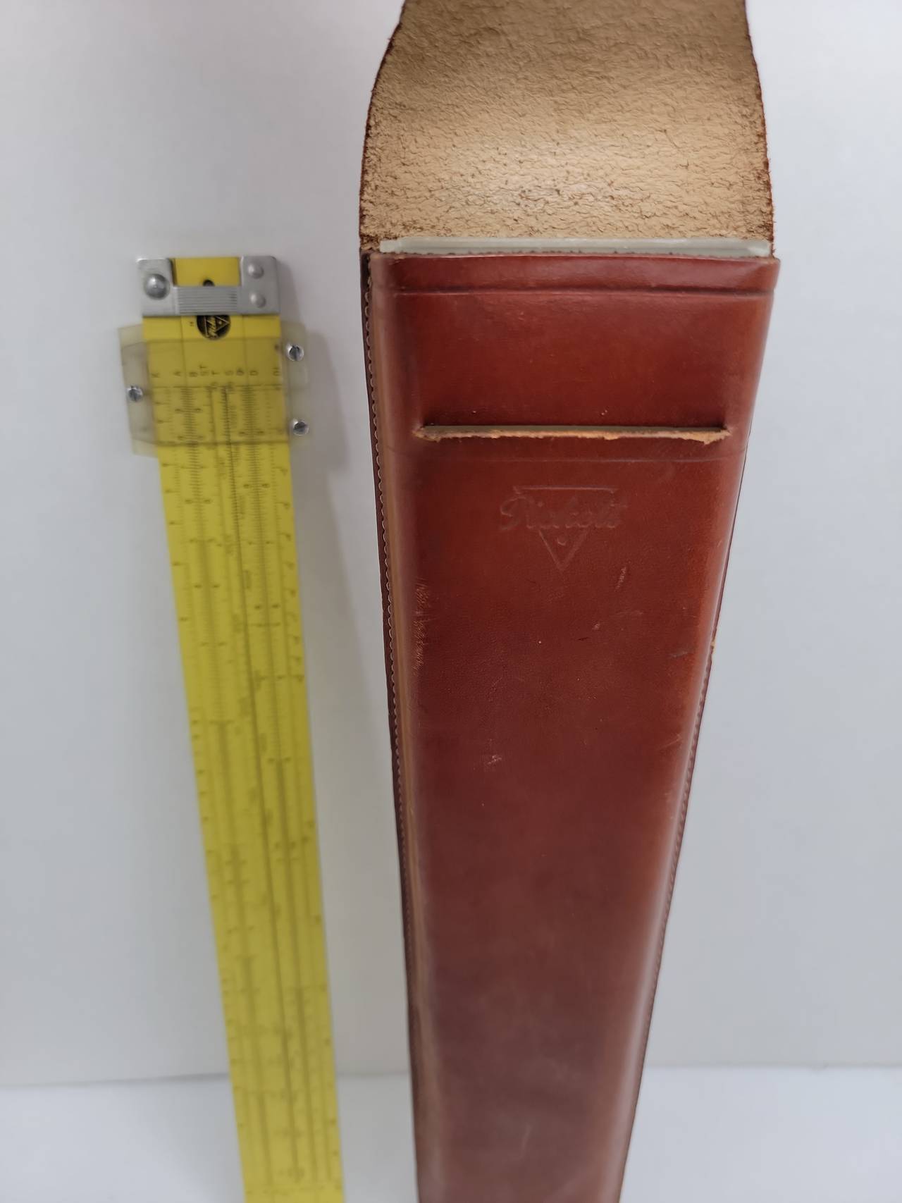 Pickett Slide Rule with Leather Case