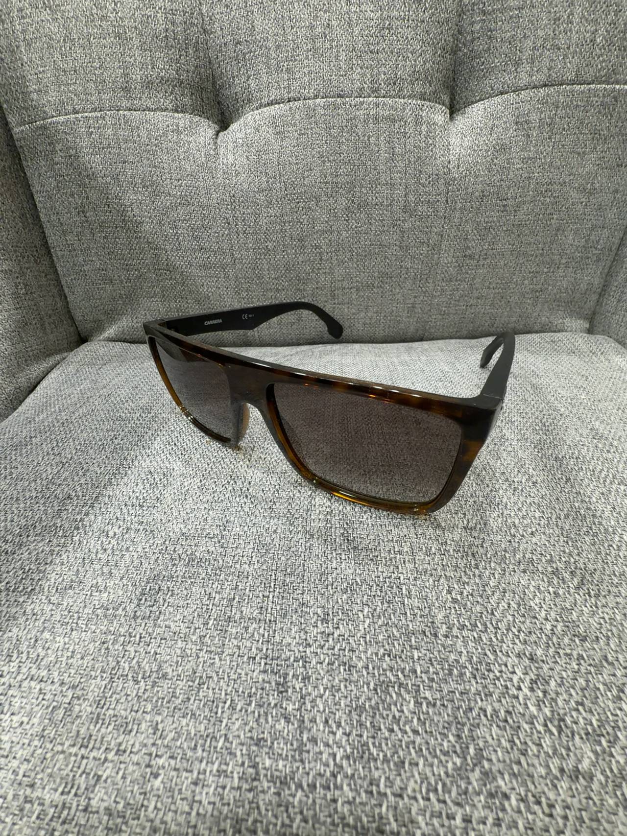 Carrera 5039/S Square Sunglasses Havana Matte Black