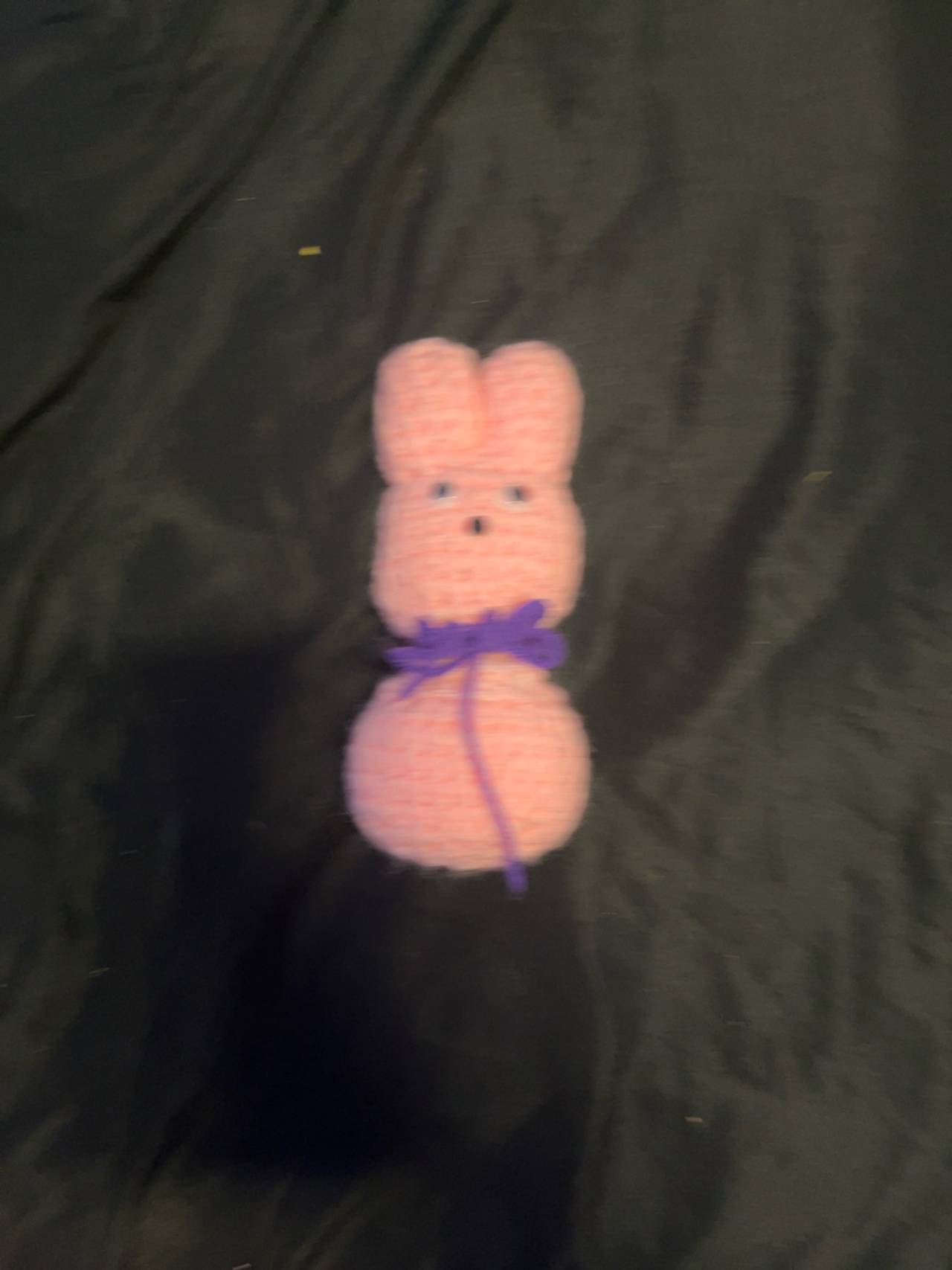 Handmade Crochet Easter Bunny Plush 7"