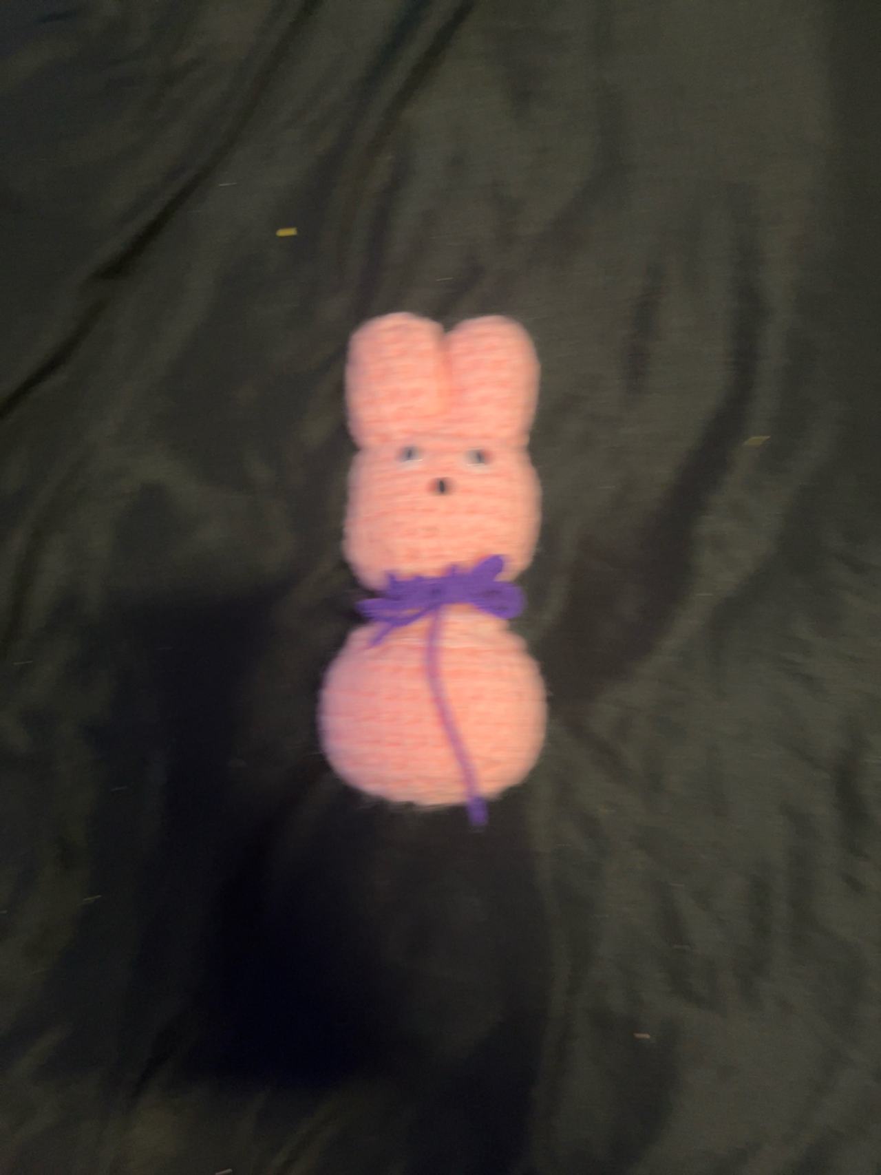 Handmade Crochet Easter Bunny Plush 7"