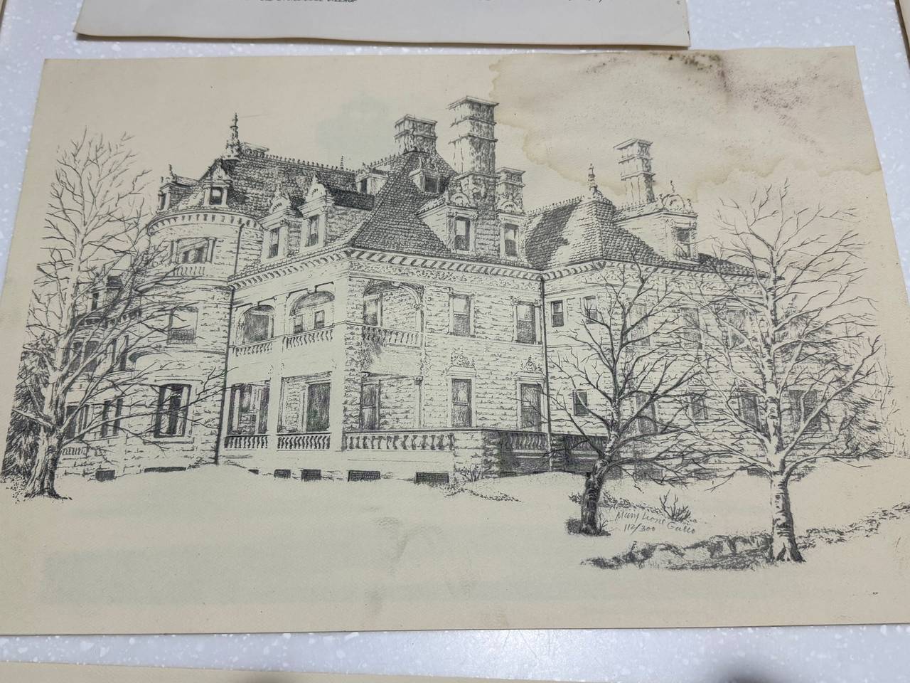 Mary Lou Gallo signed Biltmore Estate Limited Edition Print
