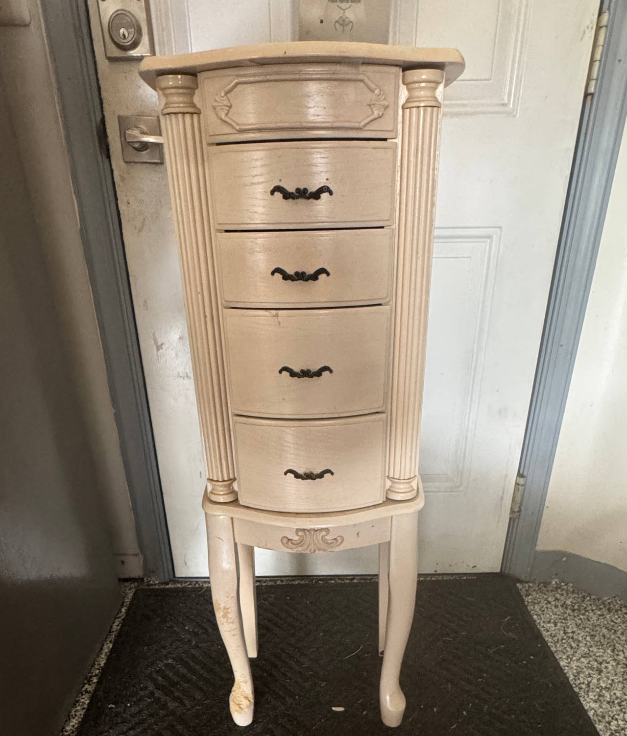 Powell French Provincial Jewelry Armoire