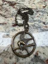 The Hunger Games Mockingjay Pendant Necklace - Image 1