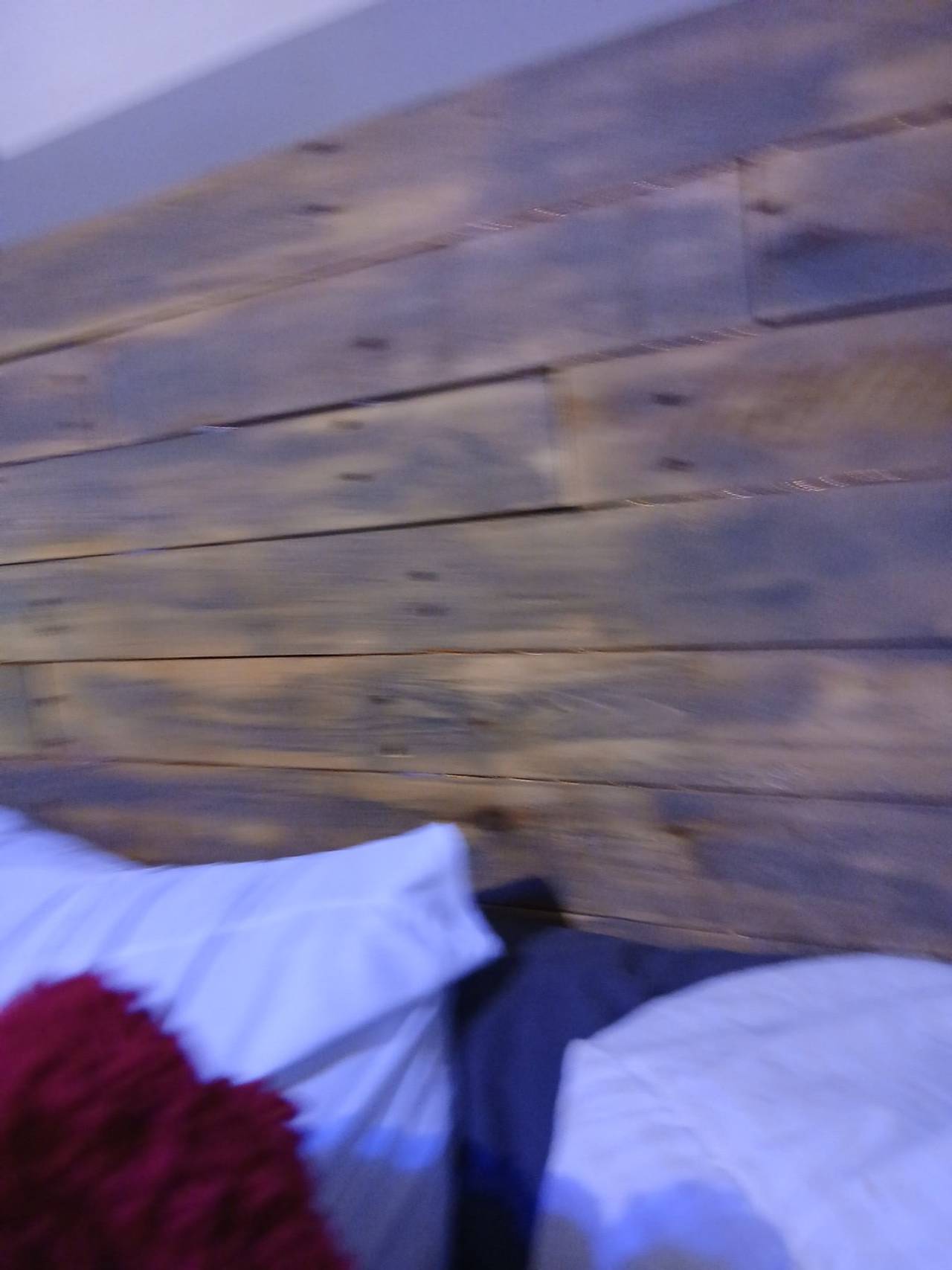 Rustic Reclaimed Wood Plank Headboard