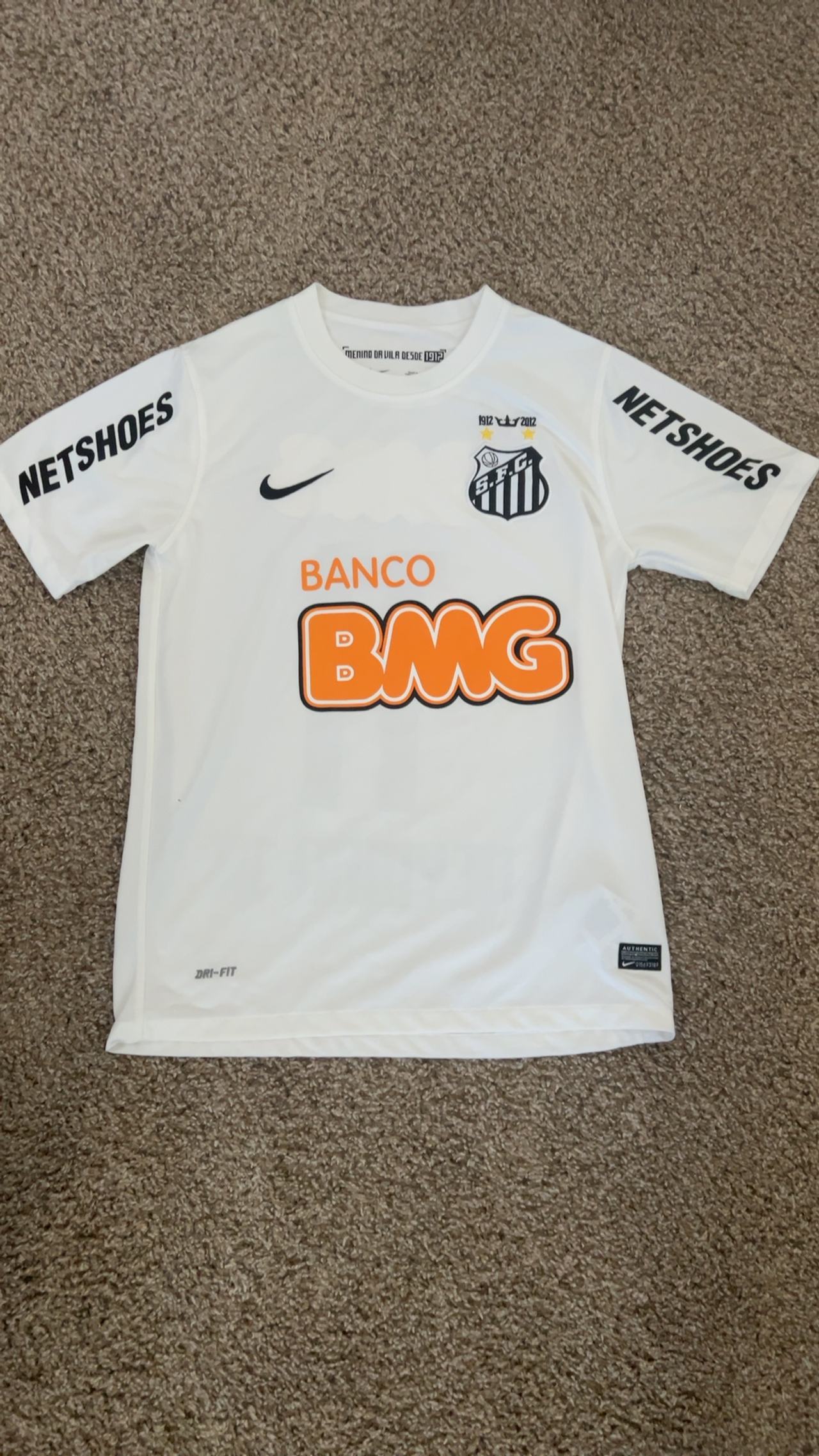 Nike Santos 2012/13 Home Jersey White (Neymar Jr #11)