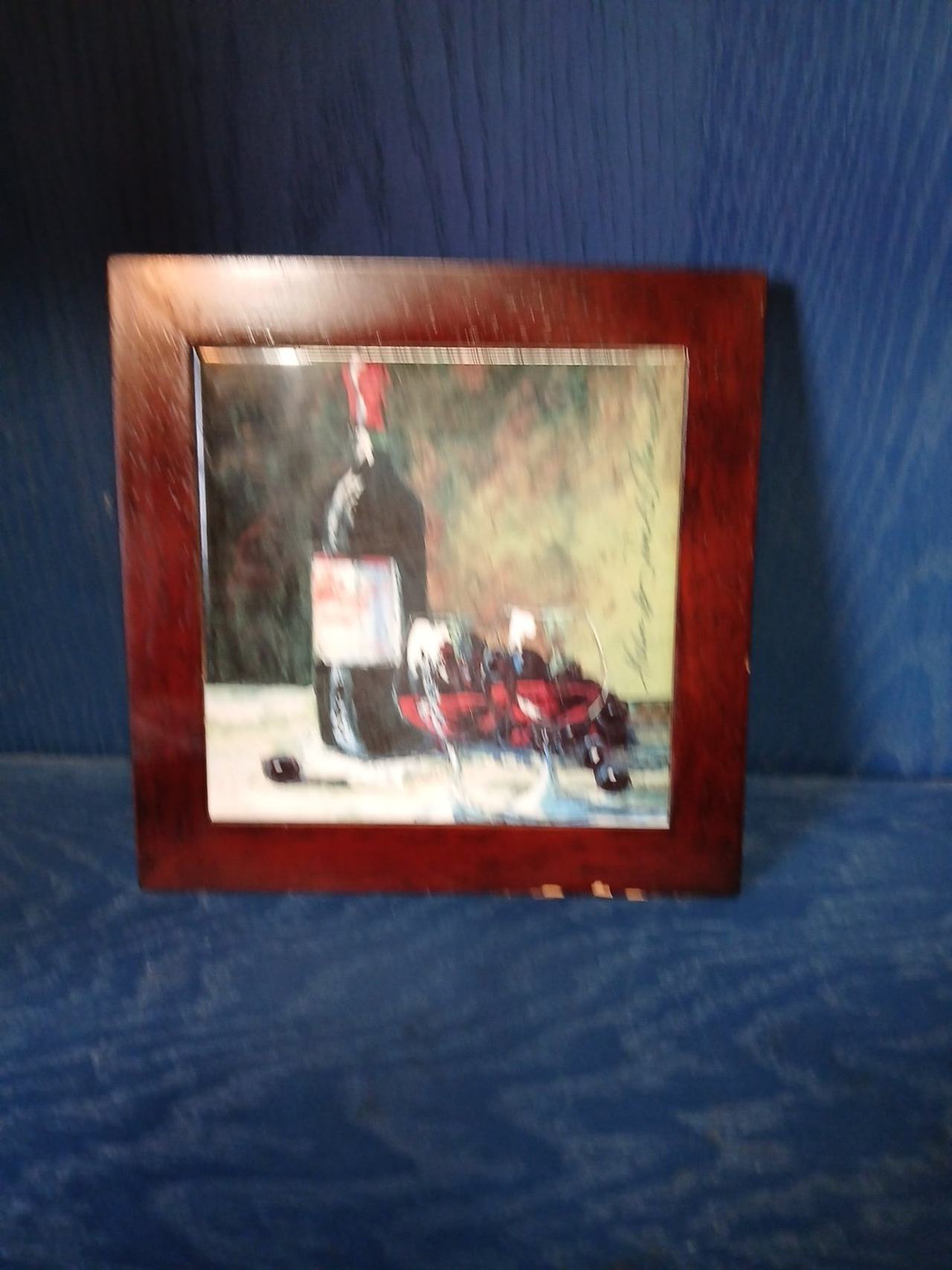 Framed Wine Still Life Art Print