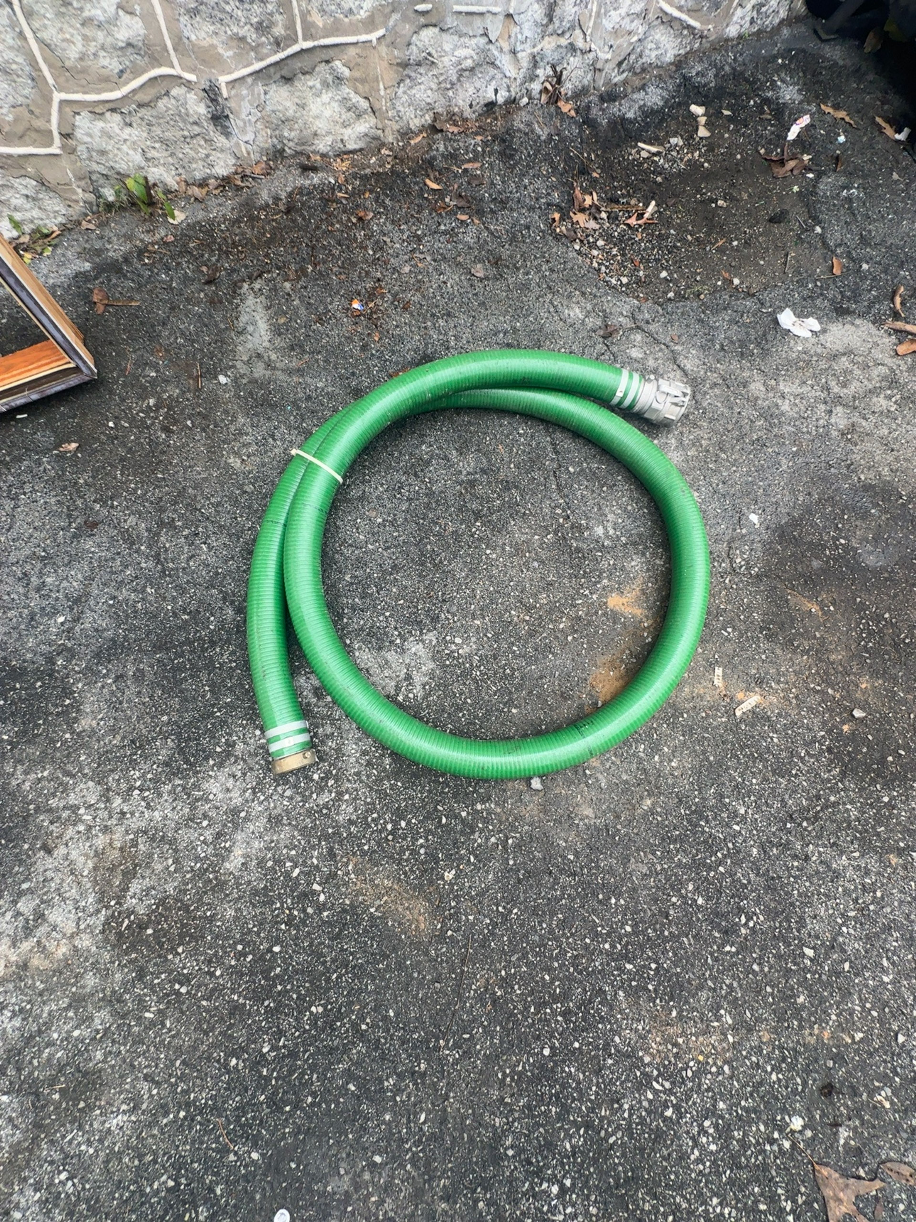 12’ x 3” Suction Hose - Heavy Duty Rigid PVC