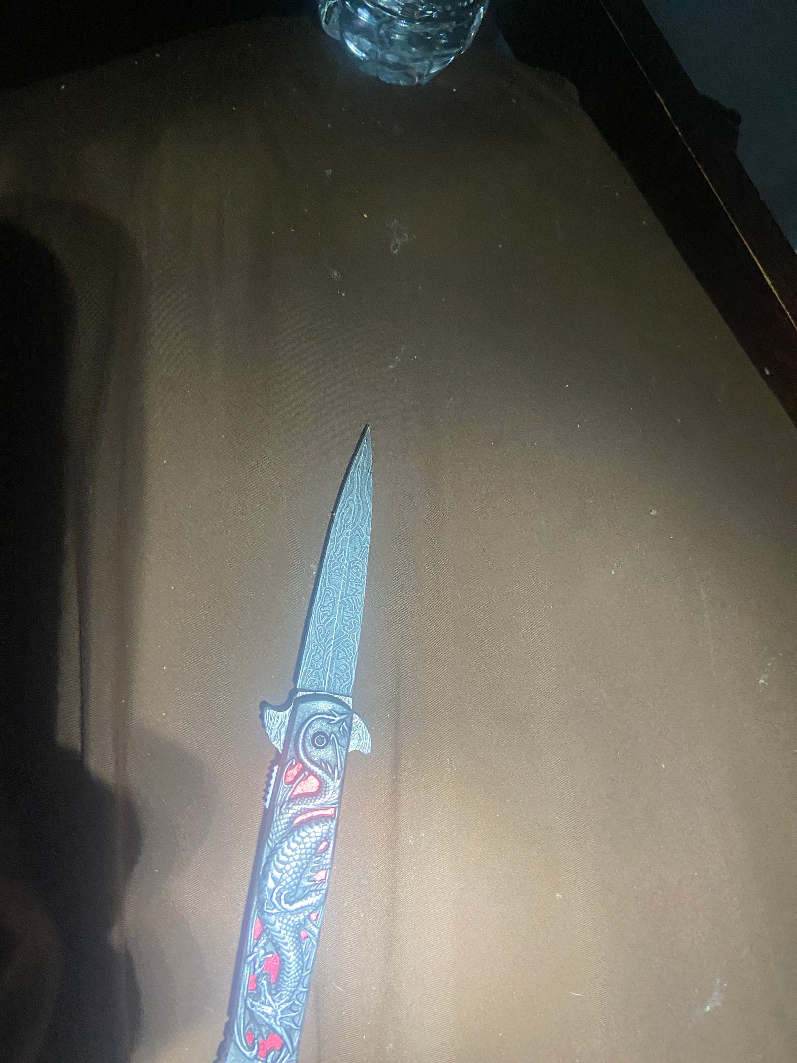 Damascus Steel Pocket Knife