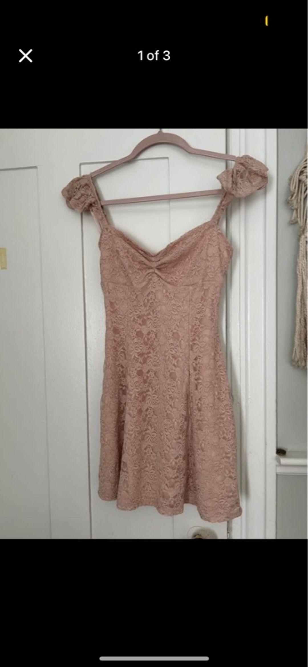 Windsor Lace Skater Mini Dress