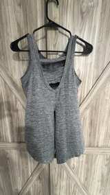 Champion Xs Women's Heathered Gray Tank Top gym workout - Image 3