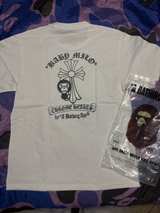 A Bathing Ape x Chrome Hearts Baby Milo T-Shirt White - Image 3