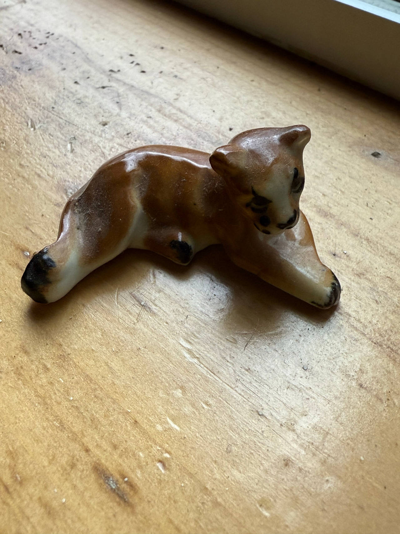 Hagen-Renaker Miniature Mountain Lion Figurine